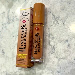 GWP (mu bag,samples) NIB Hangover Pillow Balm & Ultra -Hydrating Lip Balm cocoa